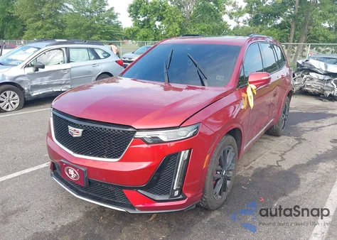 2023 Cadillac Xt6 Sport из США, поврежденный, VIN 1GYKPGRS1PZ121315
